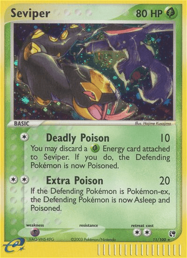 Seviper, Sandstorm 11