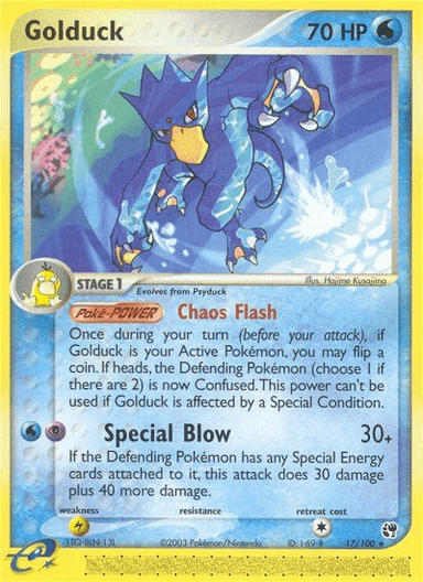Golduck, Sandstorm 17