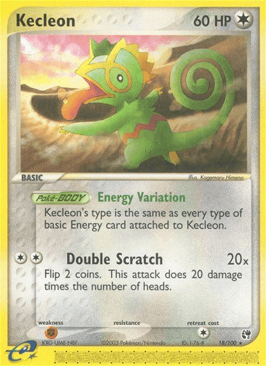 Kecleon, Sandstorm 18