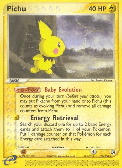 Pichu, Sandstorm 20