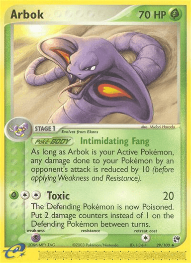 Arbok, Sandstorm 29