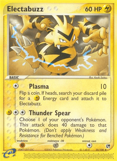 Electabuzz, Sandstorm 35