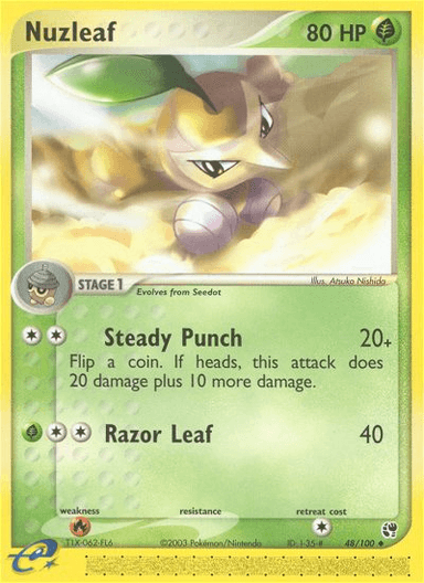 Nuzleaf, Sandstorm 48