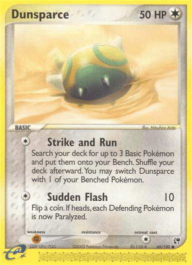 Dunsparce, Sandstorm 60