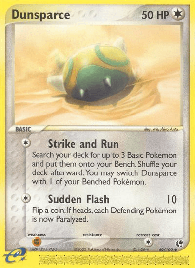 Dunsparce, Sandstorm 60