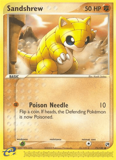 Sandshrew, Sandstorm 75