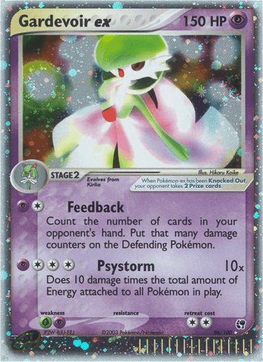 Gardevoir ex, Sandstorm 96
