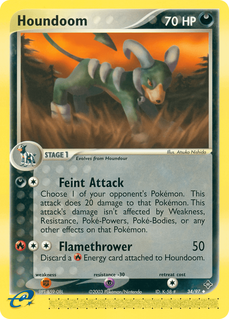 Houndoom, Dragon 34