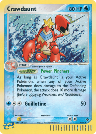 Crawdaunt, Dragon 3