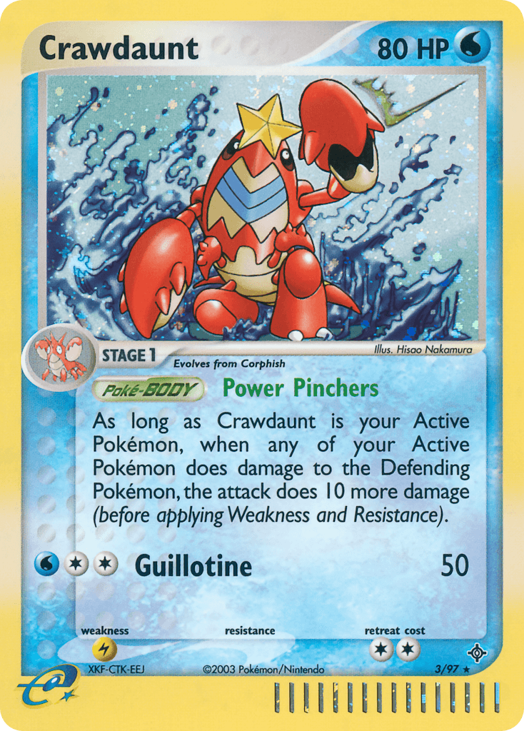 Crawdaunt, Dragon 3