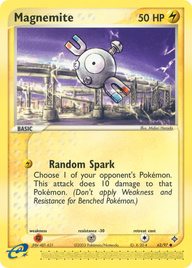 Magnemite, Dragon 62