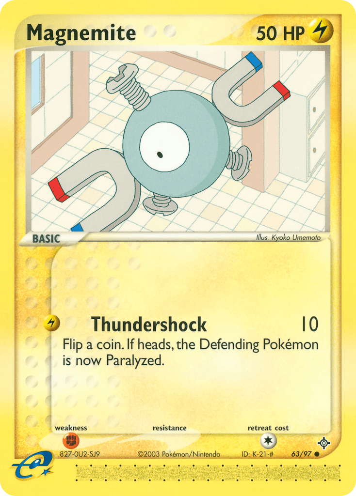Magnemite, Dragon 63