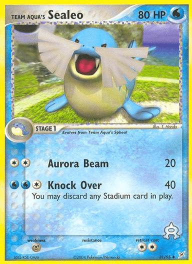 Team Aqua's Sealeo, Team Magma vs Team Aqua 31