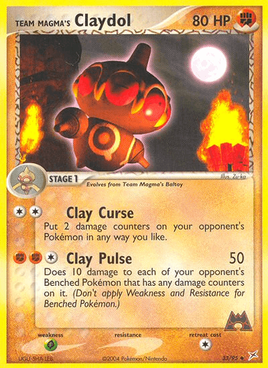 Team Magma's Claydol, Team Magma vs Team Aqua 33