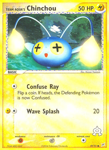 Team Aqua's Chinchou, Team Magma vs Team Aqua 49