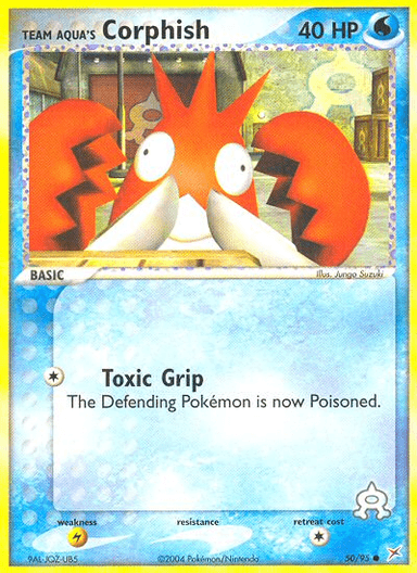 Team Aqua's Corphish, Team Magma vs Team Aqua 50