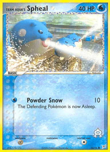 Team Aqua's Spheal, Team Magma vs Team Aqua 56