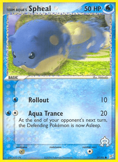 Team Aqua's Spheal, Team Magma vs Team Aqua 57