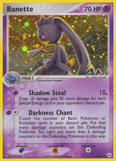 Banette, Hidden Legends 1