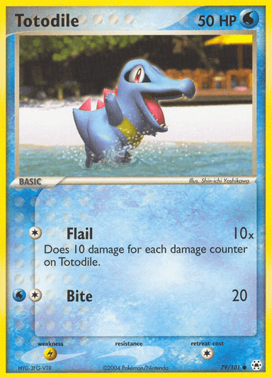 Totodile, Hidden Legends 79