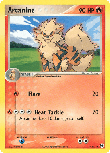 Arcanine, FireRed & LeafGreen 18