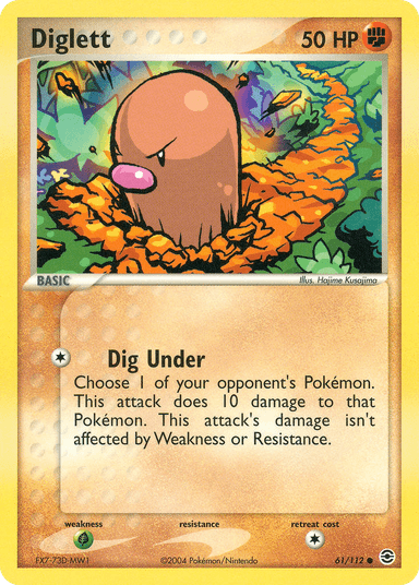 Diglett, FireRed & LeafGreen 61