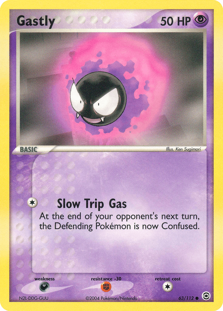 Gastly, FireRed & LeafGreen 63