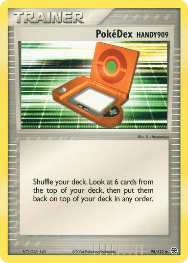 PokéDex HANDY909, FireRed & LeafGreen 96