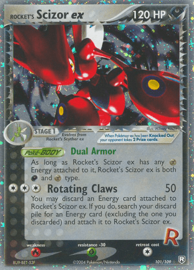 Rocket's Scizor ex, Team Rocket Returns 101