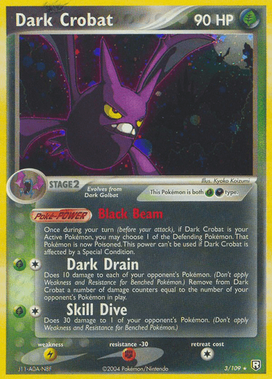 Dark Crobat, Team Rocket Returns 3