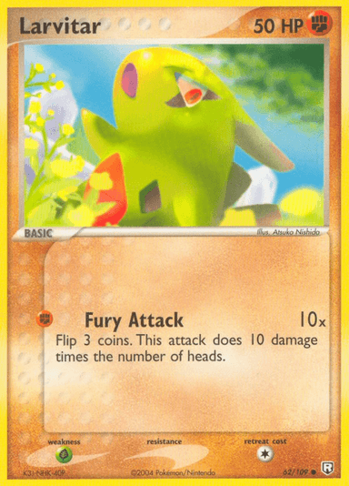 Larvitar, Team Rocket Returns 62
