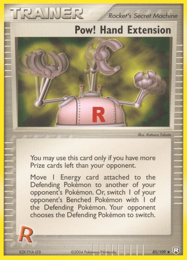 Pow! Hand Extension, Team Rocket Returns 85