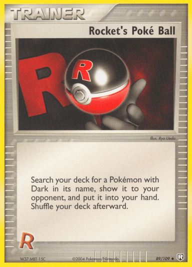 Rocket's Poké Ball, Team Rocket Returns 89