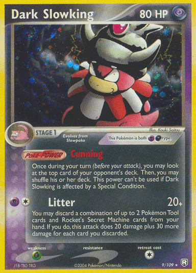 Dark Slowking, Team Rocket Returns 9
