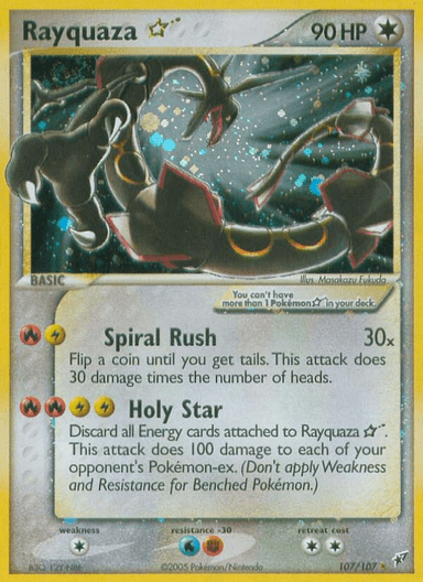 Rayquaza ★, Deoxys 107