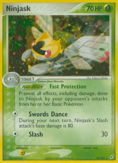 Ninjask, Deoxys 13