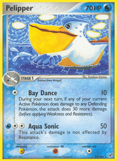 Pelipper, Deoxys 21