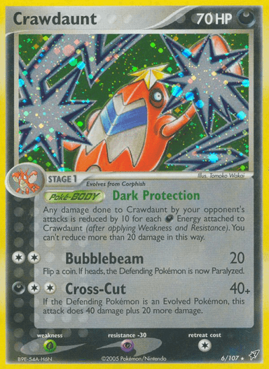 Crawdaunt, Deoxys 6