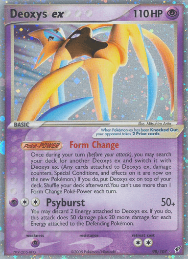 Deoxys ex, Deoxys 98