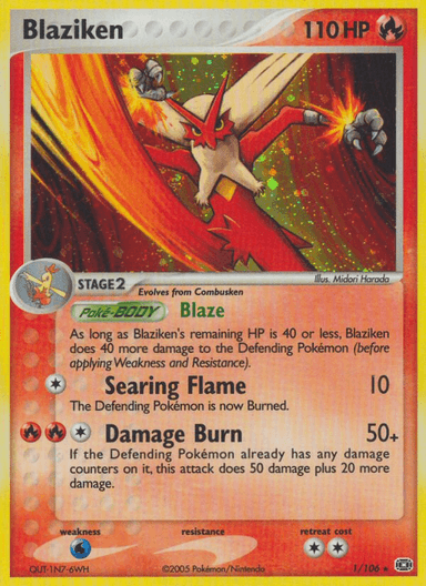 Blaziken, Emerald 1