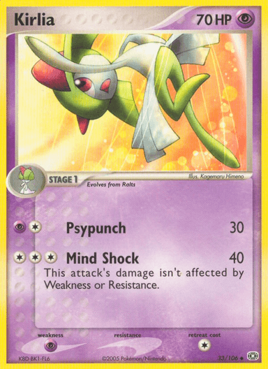 Kirlia, Emerald 33