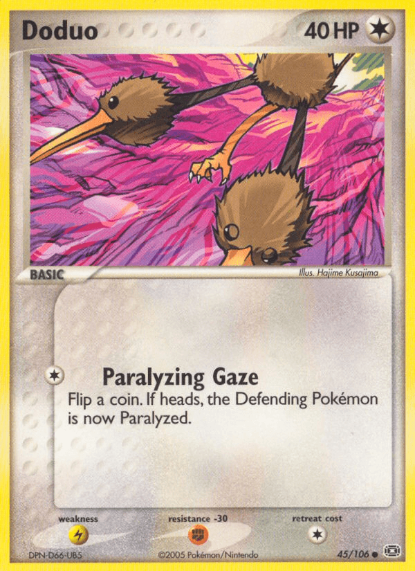 Doduo, Emerald 45