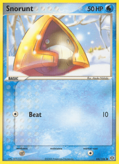 Snorunt, Emerald 64