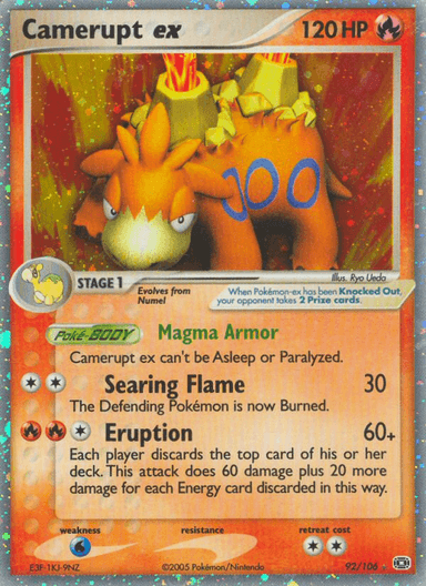 Camerupt ex, Emerald 92