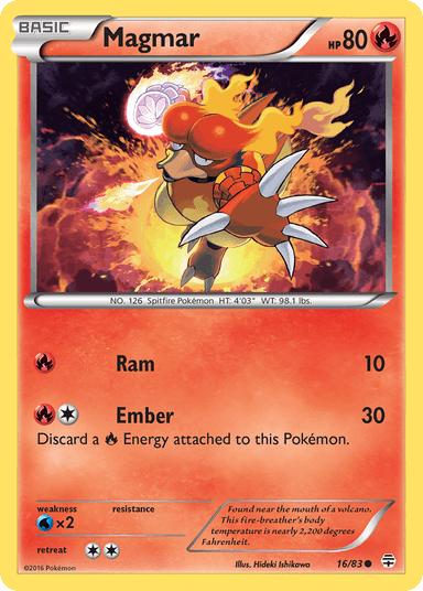 Magmar, Generations 16