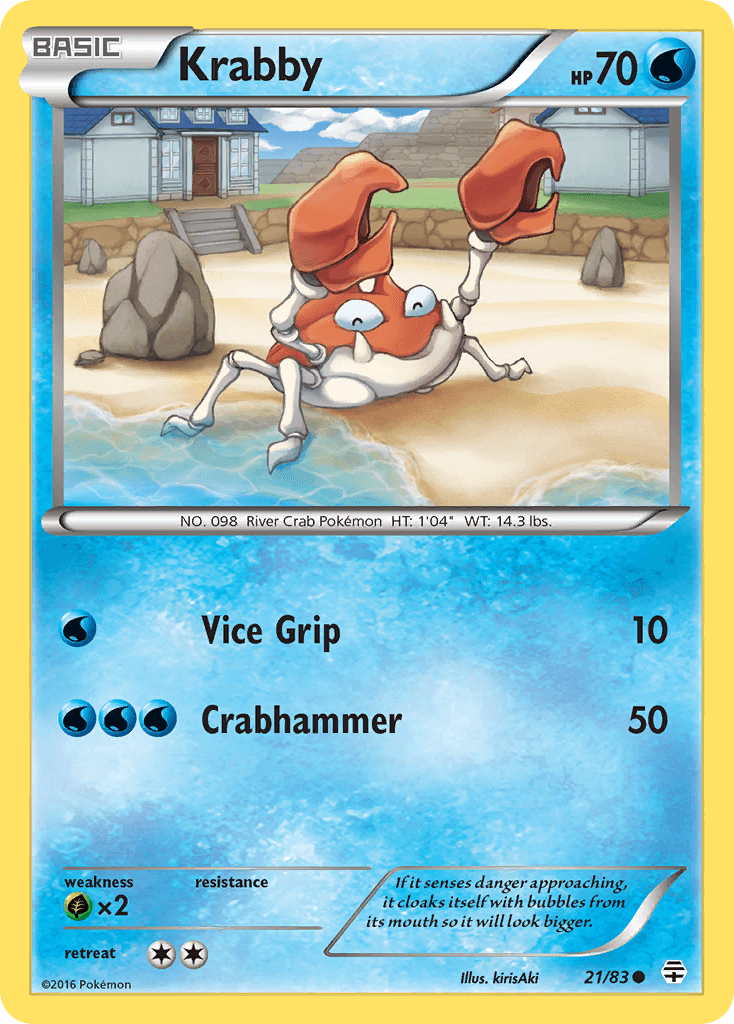 Krabby, Generations 21