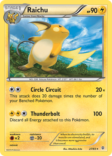 Raichu, Generations 27