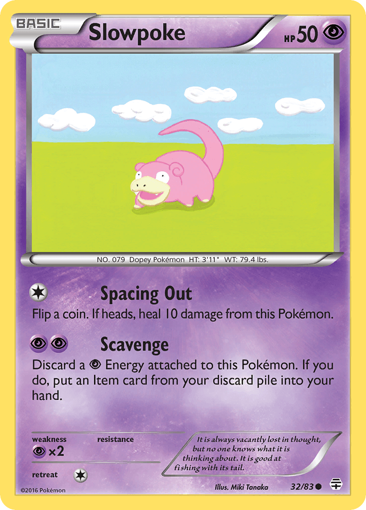 Slowpoke, Generations 32