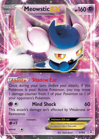 Meowstic-EX, Generations 37