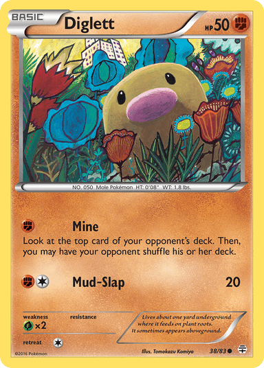 Diglett, Generations 38